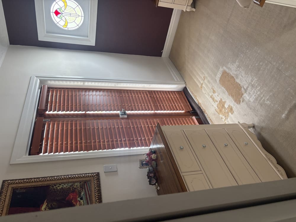 Damaged/cracked, recorded during a pre-purchase inspection in Kedron