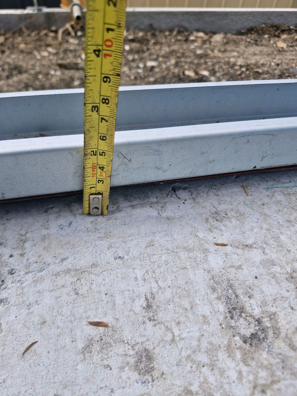 Trimming required, recorded during a slab pre-pour inspection in Redbank Plains