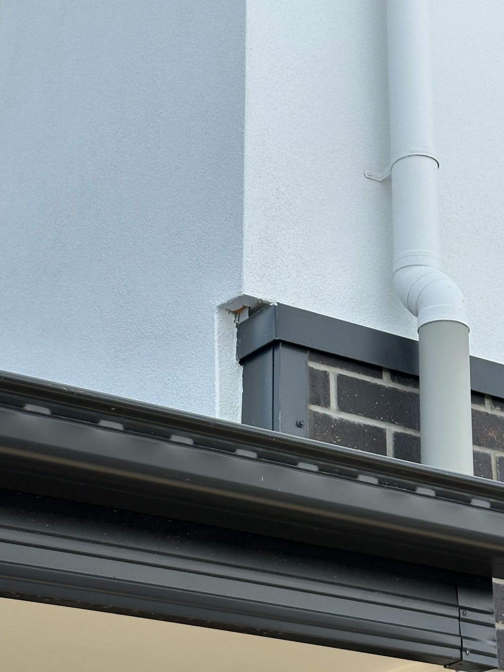 Walls/eaves/doors/windows joints, recorded during a pre-purchase inspection in Greenbank